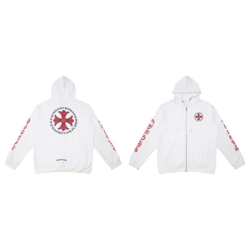 Enhypen Niki&Heeseung Inspired Cross Pattern Zip-up Hoodie