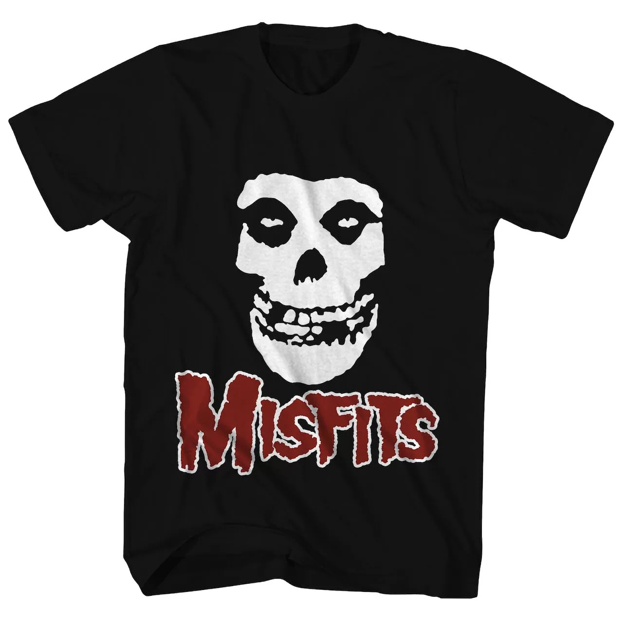 Cortis Martin Justin Biber Inspired Misfits Classic Fiend Skull Graphic T-Shirt