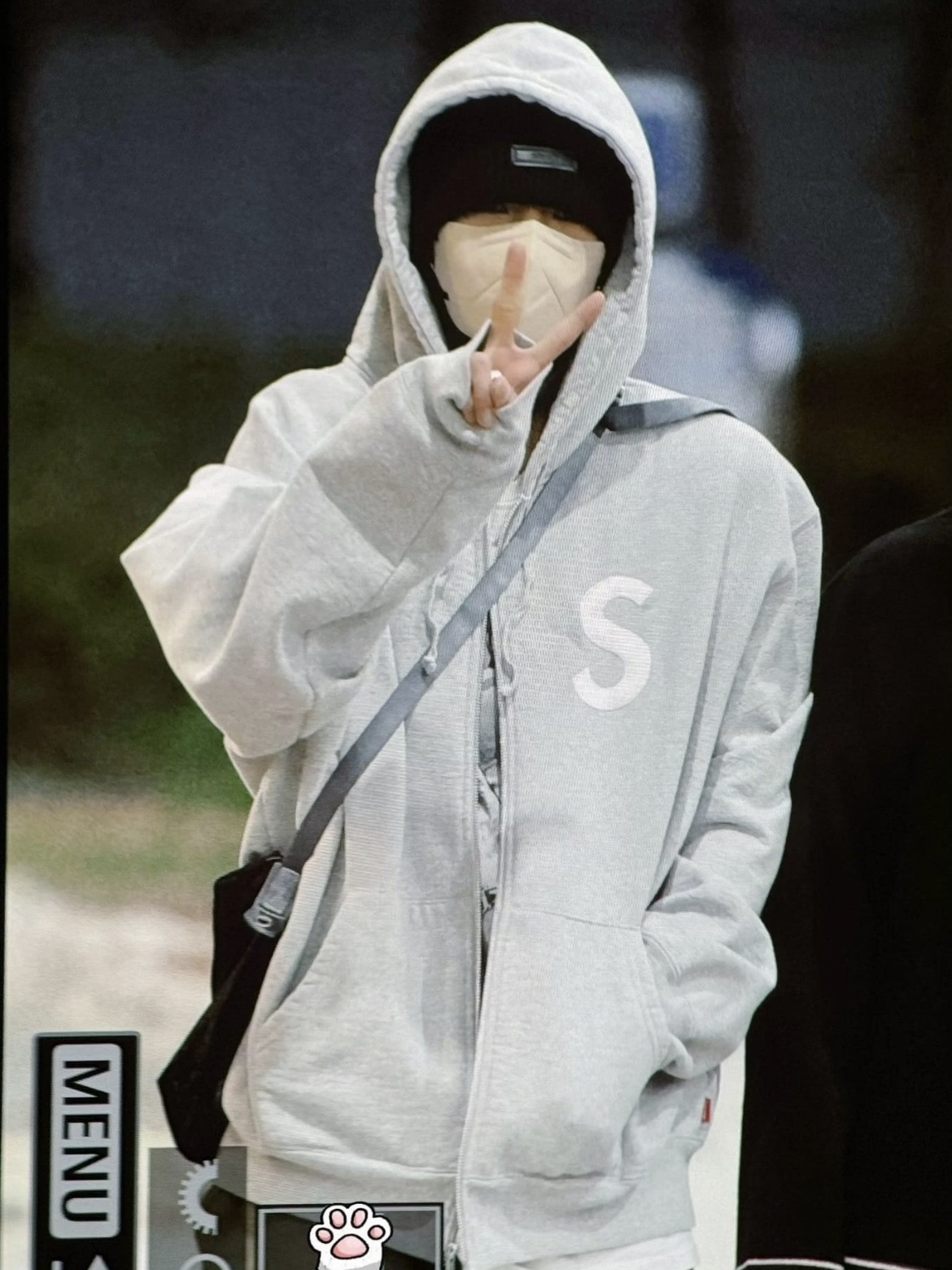 Straykids Hyunjin Inspired S Logo Zip-up Hoodie