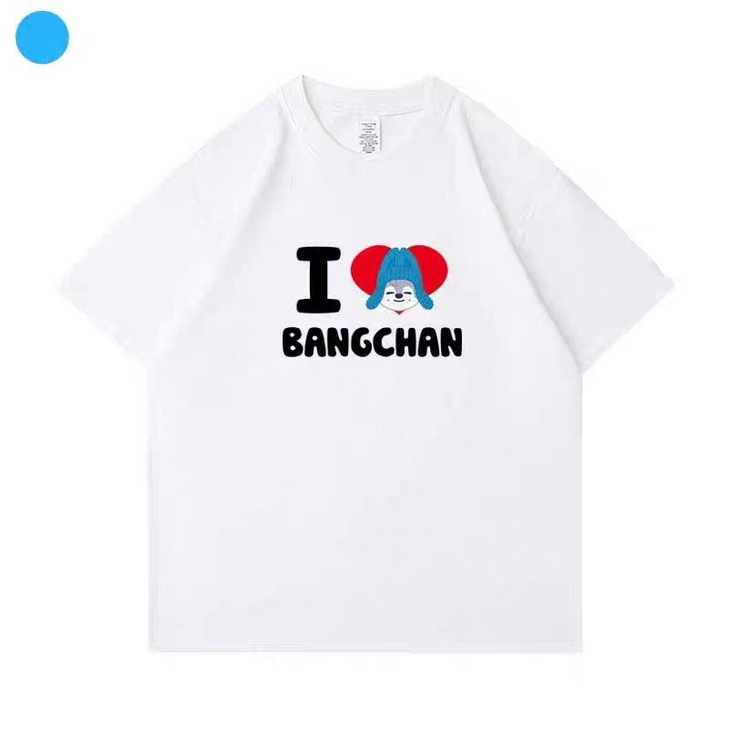 Skzoo I love Straykids-Customized Short Sleeve shirt