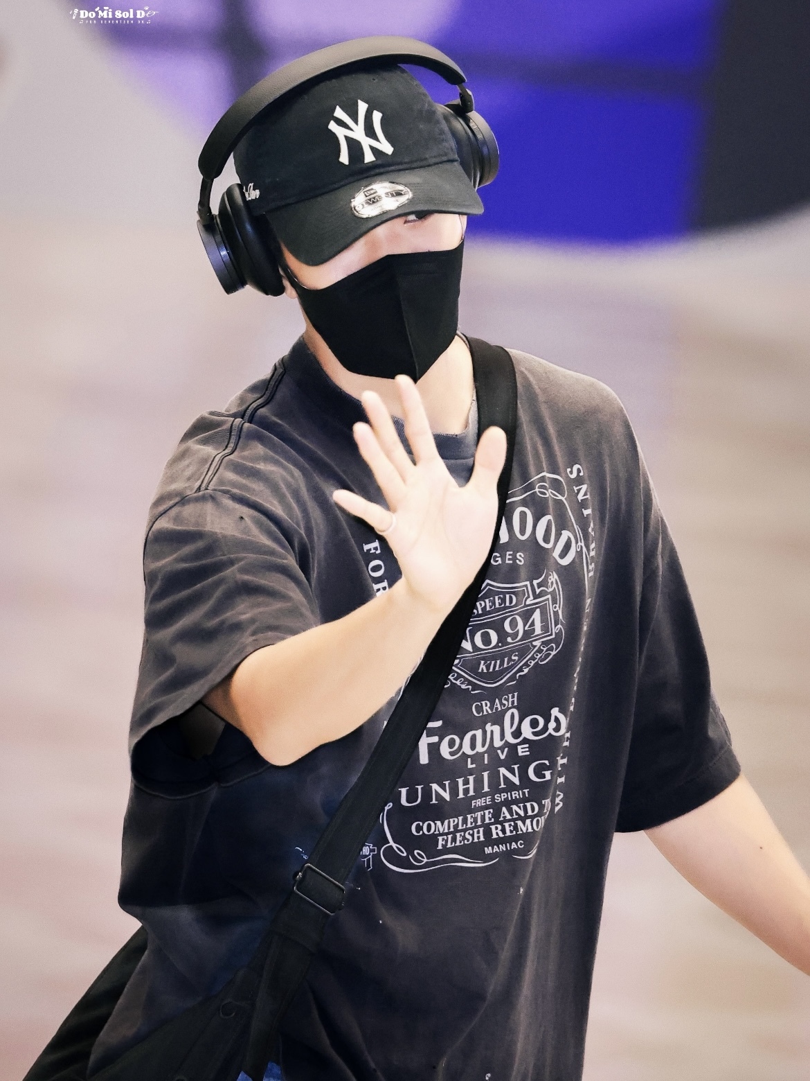 SEVENTEEN DK Inspired Washed Distressed Tee