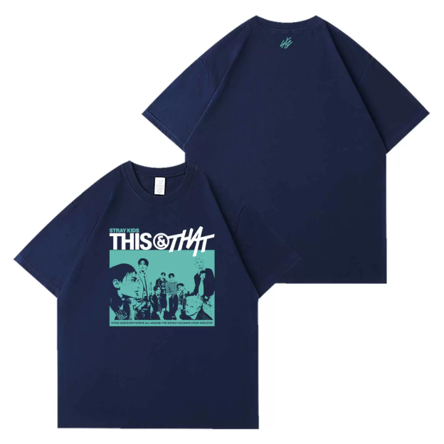 Stray Kids THIS&THAT Merch Inspired T-Shirt-Straykids