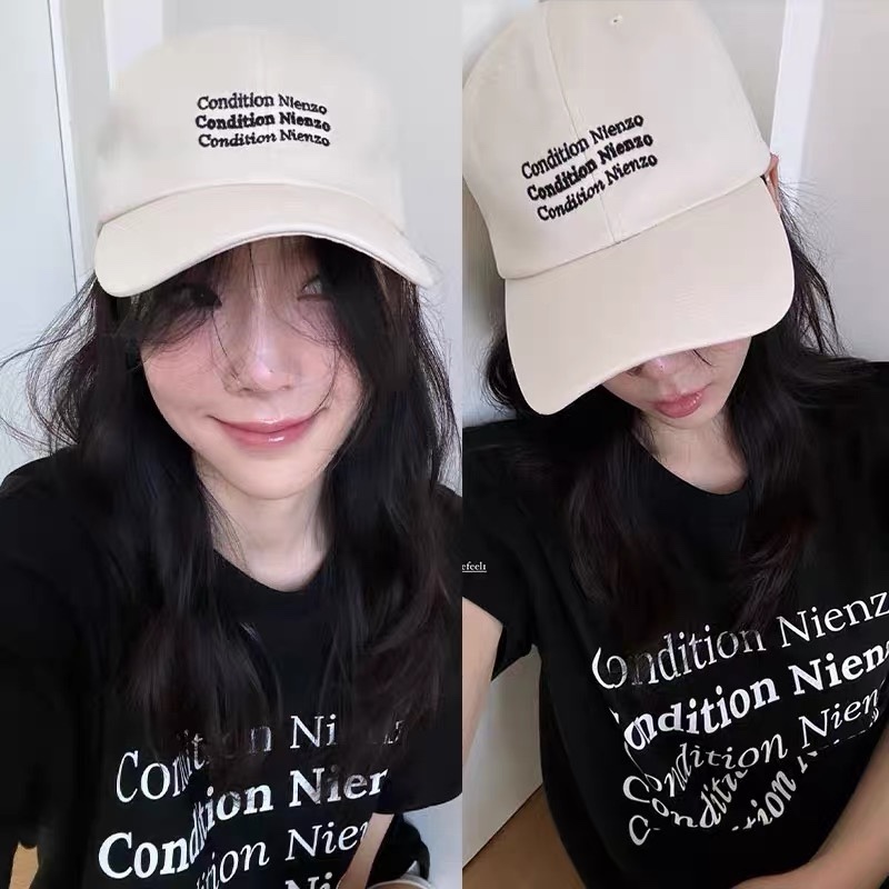 NewJeans Minji & Taeyeon Inspired Letter Print Tee