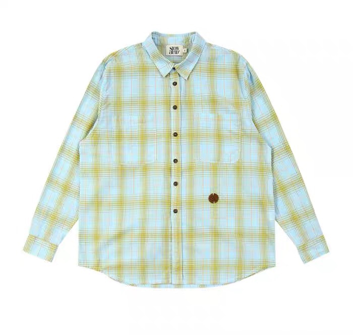 TXT Beomgyu&Aespa Winter Inspired Check Shirt