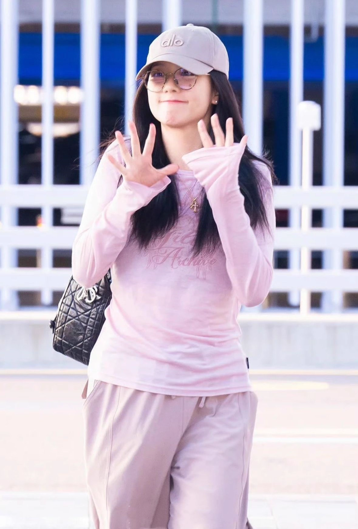 Blackpink Jisoo Inspired Star Wing Sheer Long Sleeve