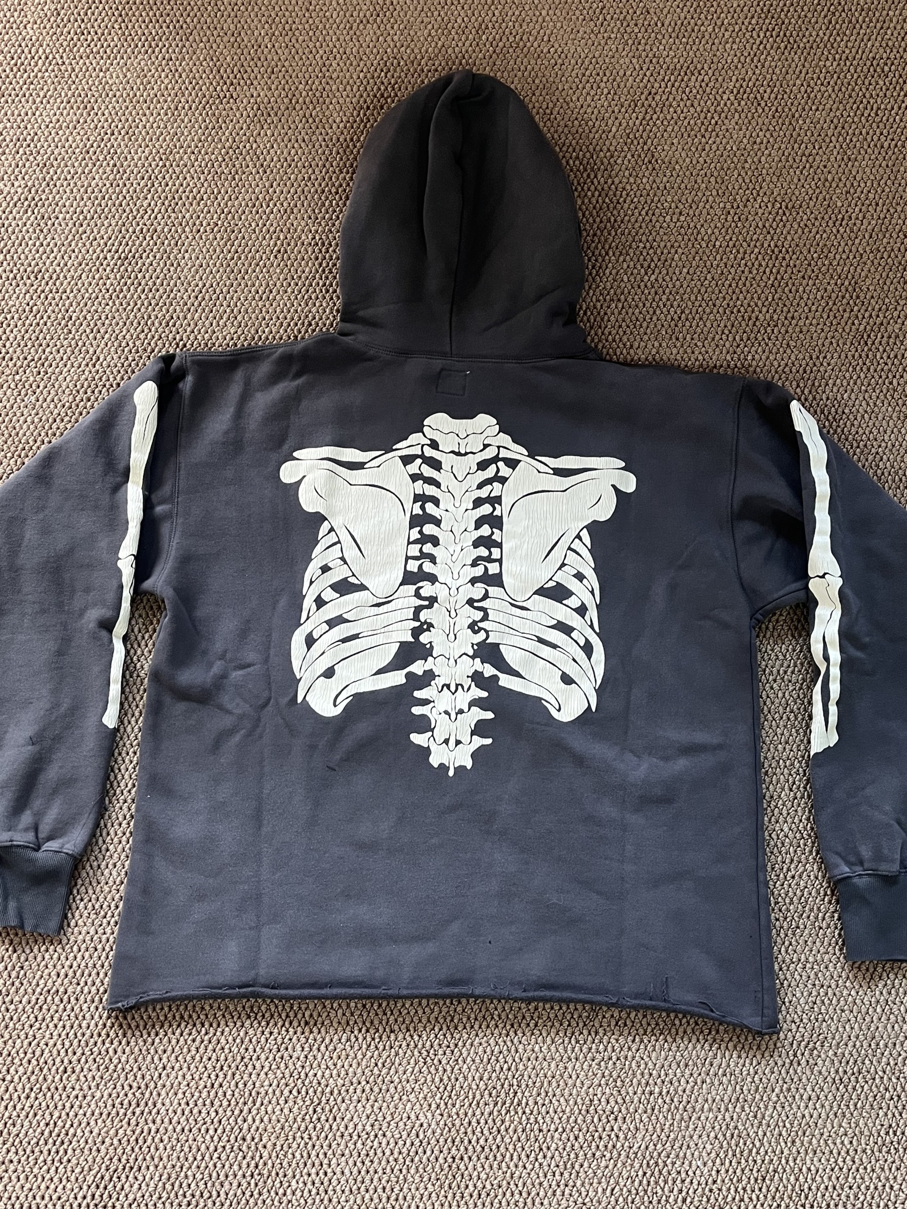 ENHYPEN Niki Inspired Skeleton Graphic Hoodie
