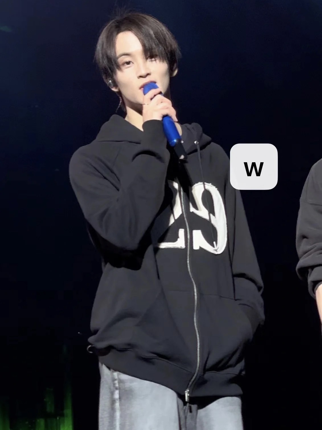 NCT&WayV&IVE Inspired 129 Logo Patch Zip-up Hoodie