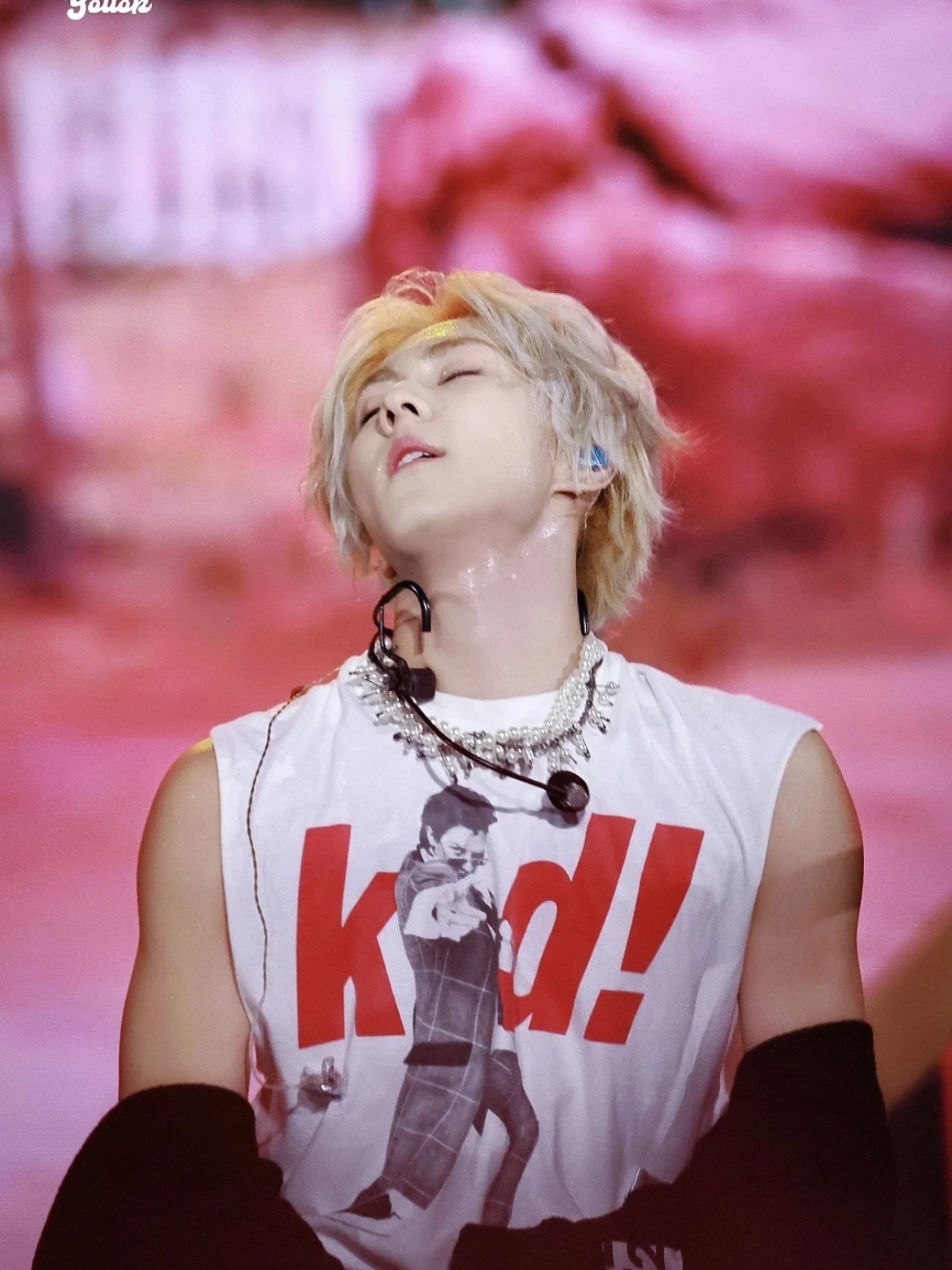 ENHYPEN Jungwon Inspired Kid Graphic Sleeveless Tee