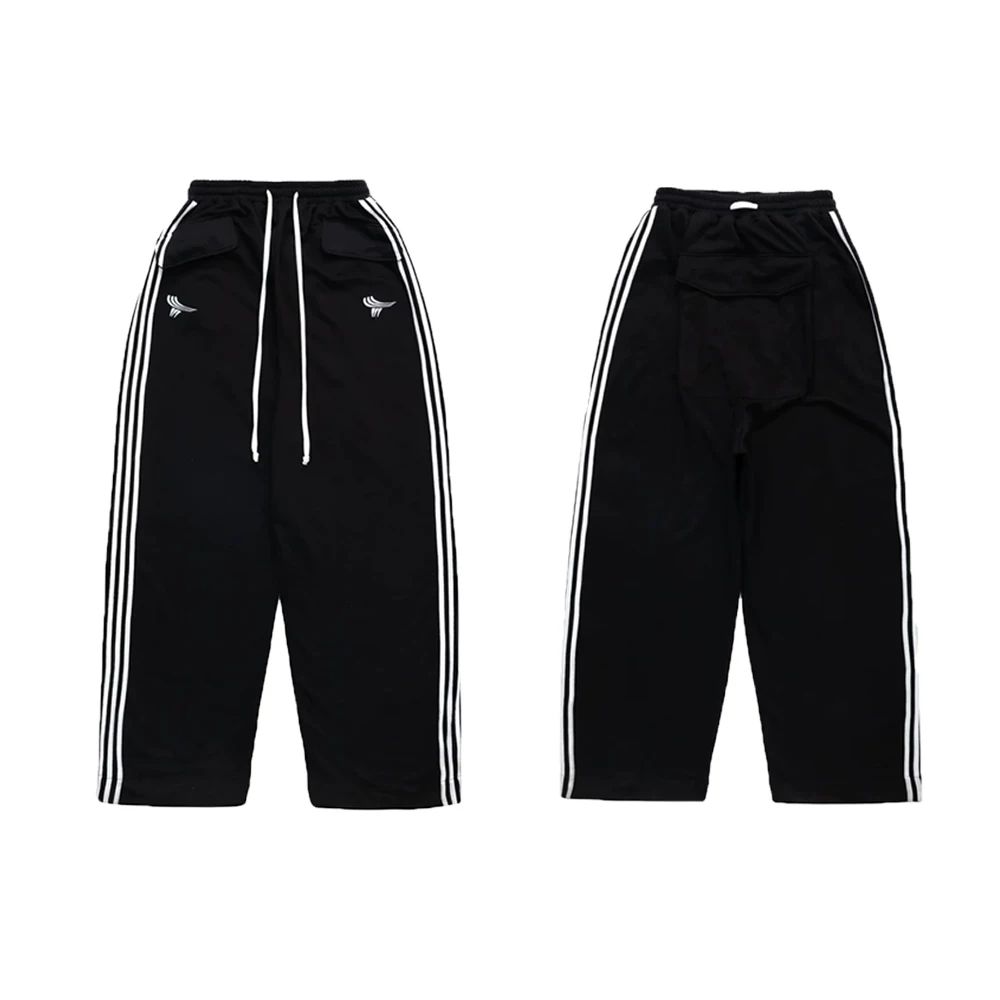 TXT Yeonjun Inspired 5-Stripe Baggy Wide Leg Sweatpants