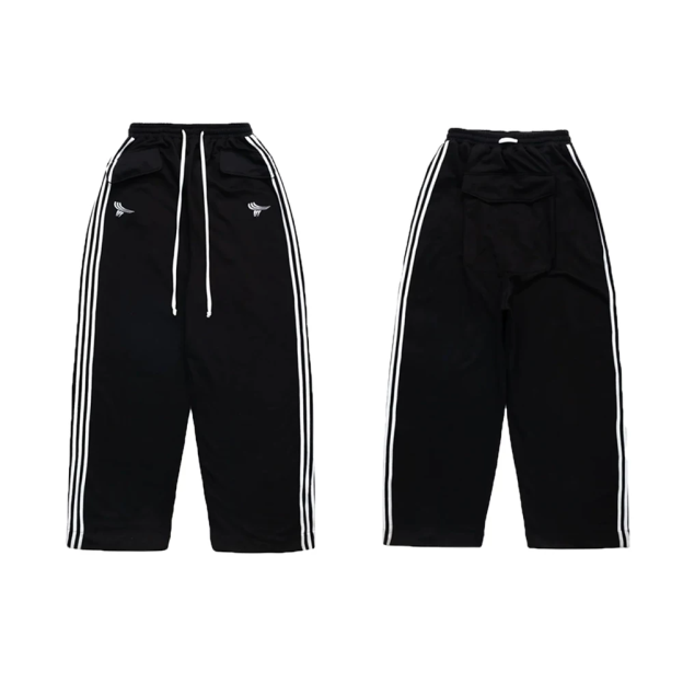 TXT Yeonjun Inspired 5-Stripe Baggy Wide Leg Sweatpants