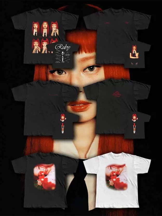 Blackpink Jennie Complex LA Rubify inspired tshirt