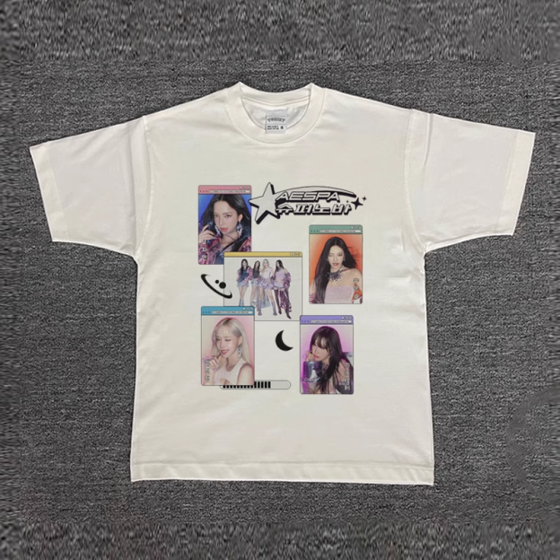 AESPA Inspired Customized Short Sleeve Tee