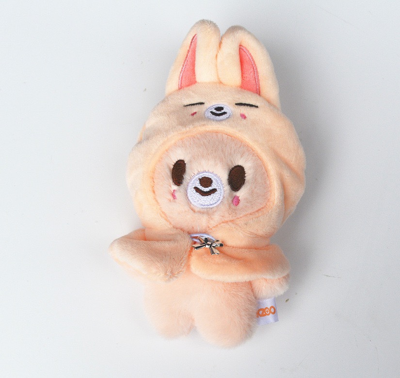 Skzoo  Straykids Cape Bean Eyes Official Merch inspired Plush Doll -stray kids