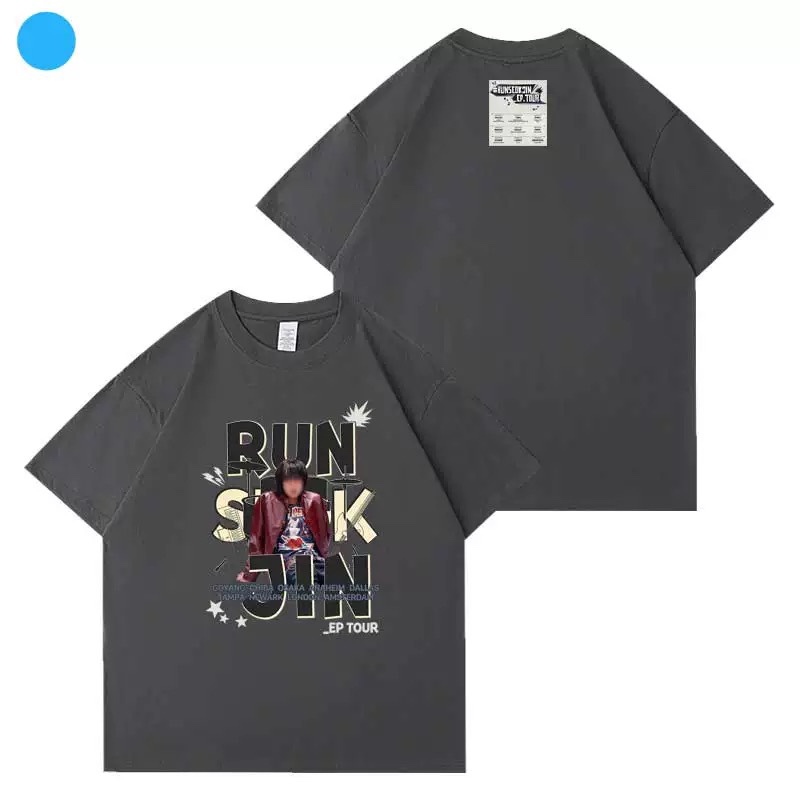 BTS JIN RUN SEOKJIN TOUR-INSPIRED TEE 