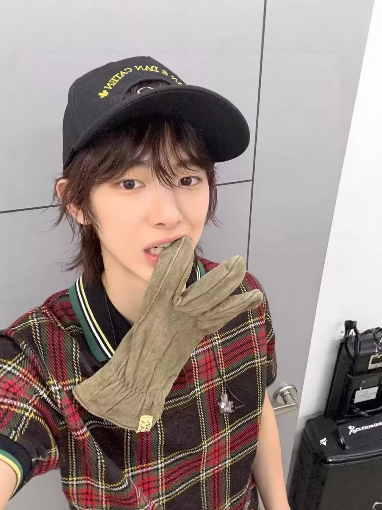 Cortis Juhoon Inspired Dean&Dan Caten Embroidered Black Baseball Cap