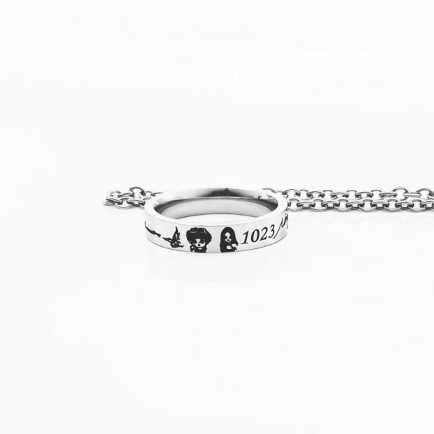 Aespa Ningning Fanmade Birthdate Signature Ring-