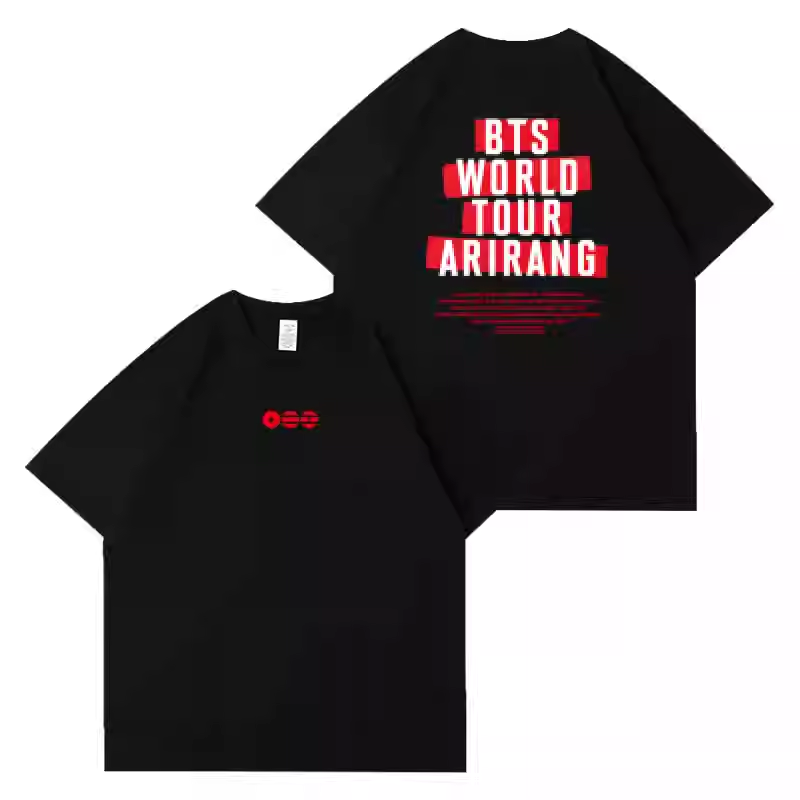 BTS 2026 World Tour Merch Inspired T-Shirt