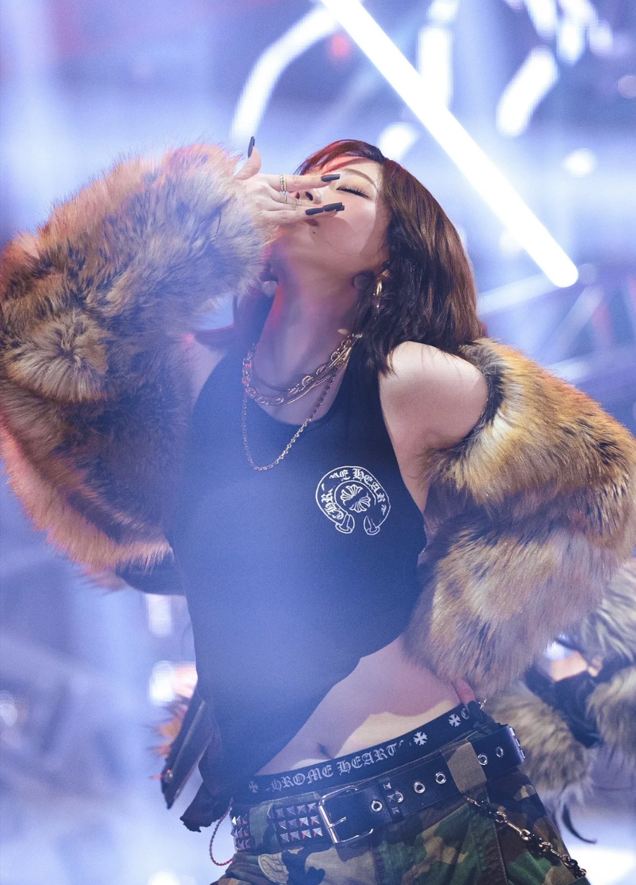 Aespa Karina Inspired Chrome Hearts Style Tank Top