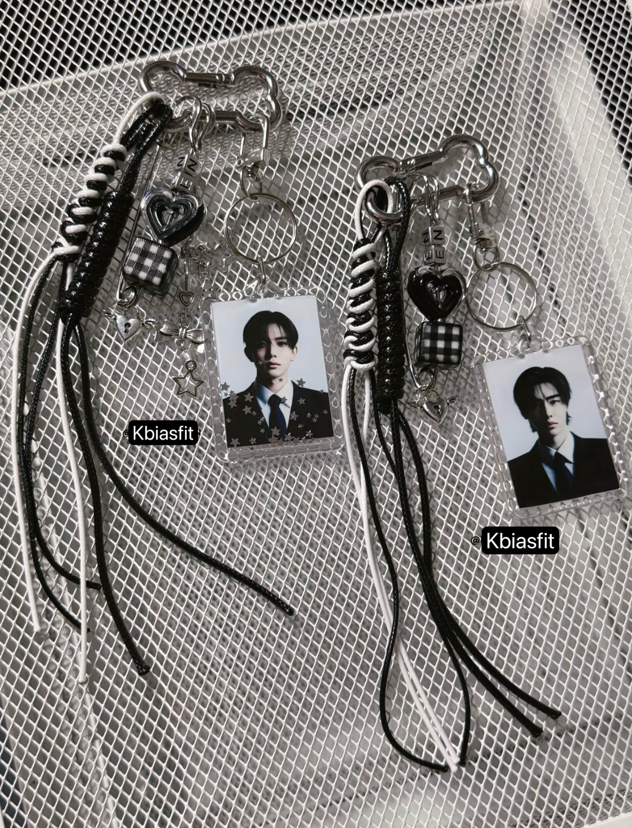 ENHYPEN Member Handmade Acrylic Keychain Bag Charm