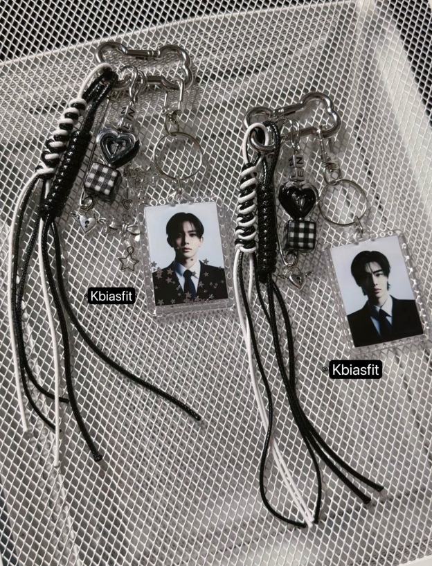 ENHYPEN Member Handmade Acrylic Keychain Bag Charm