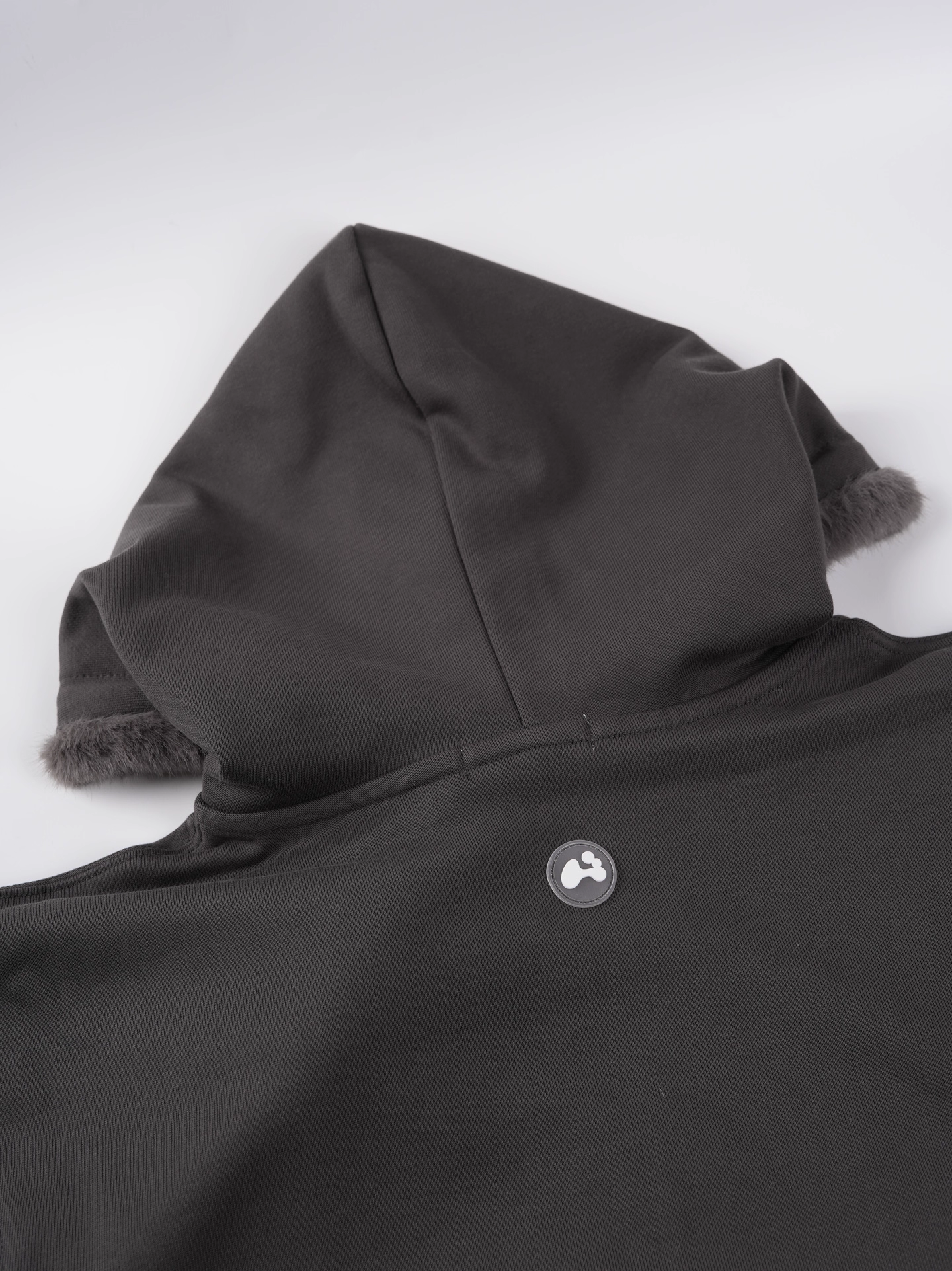 NMIXX Haewon Inspired Rhinestone hotfix fur hoodie