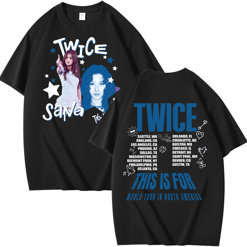 Twice This is For World Tour Merch Inspired T-shirt