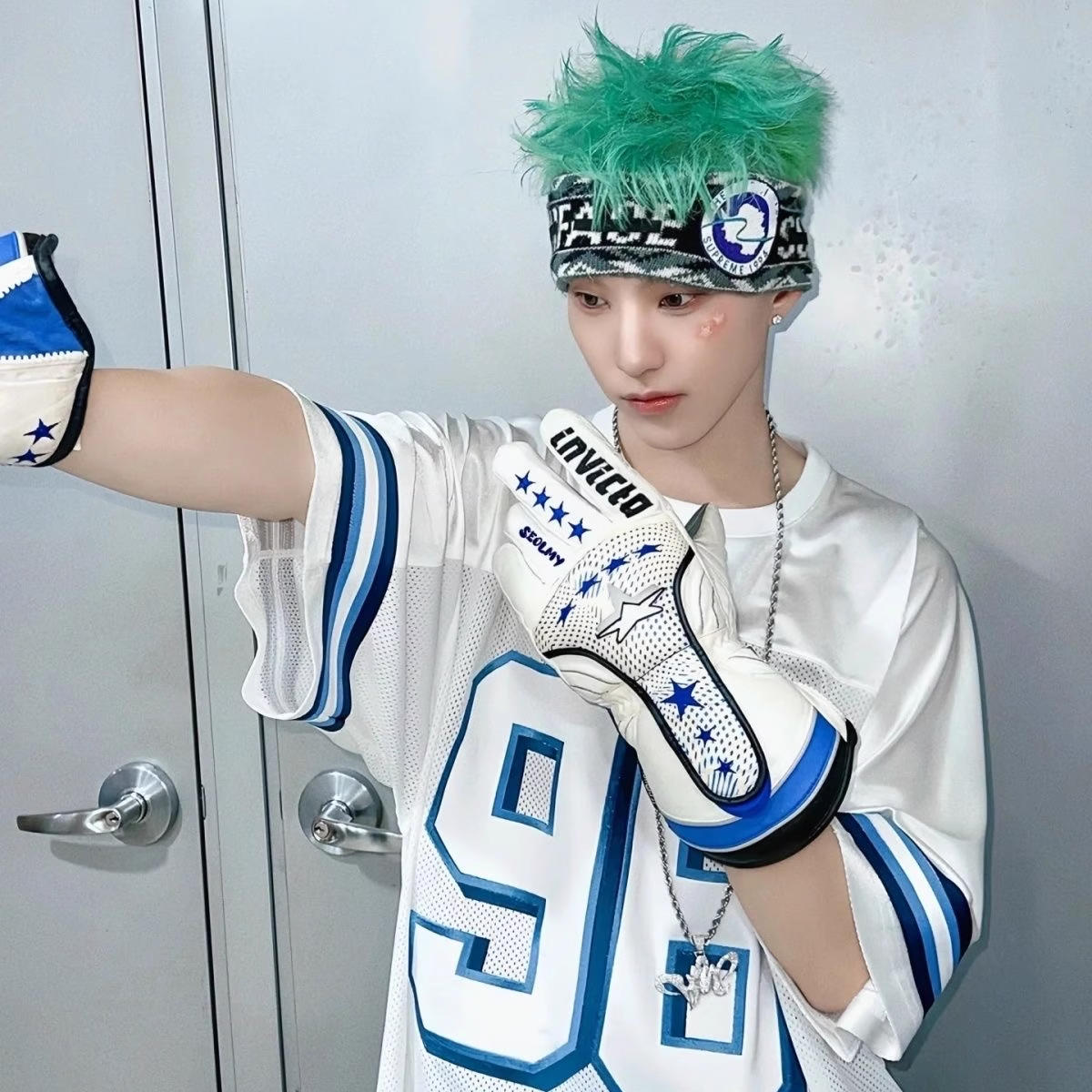 SEVENTEEN HOSHI Inspired Baseketball Jersey Tee