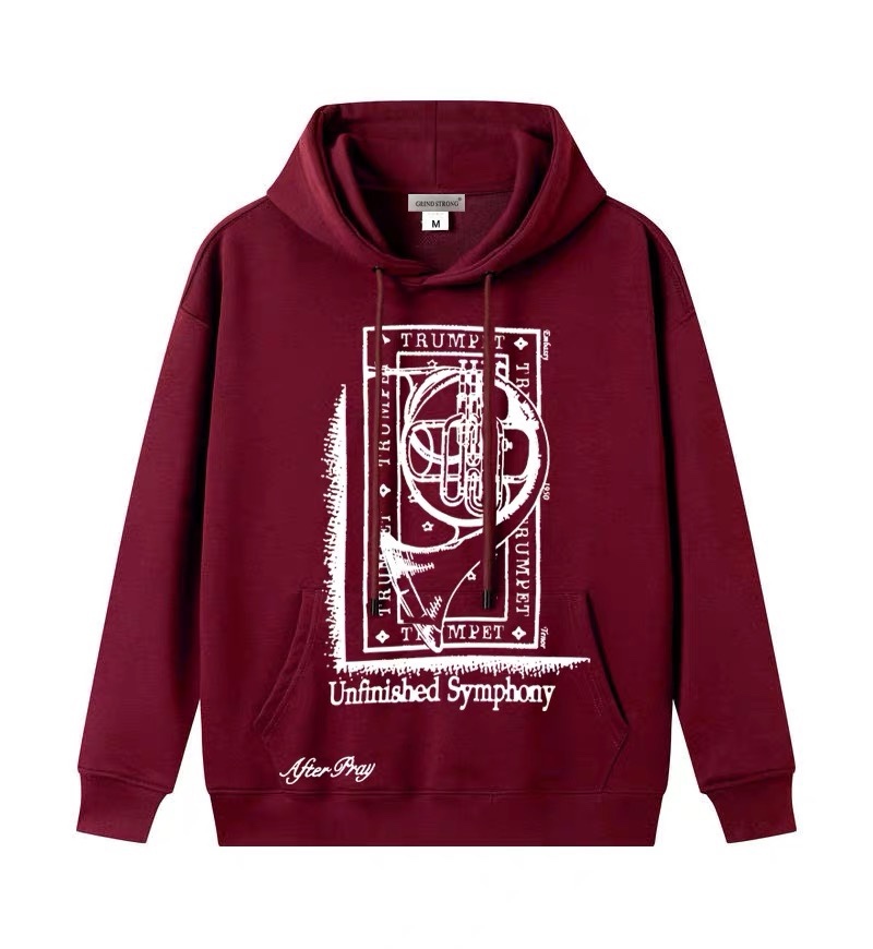SEVENTEEN DK Inspired Graphic Red Hoodie