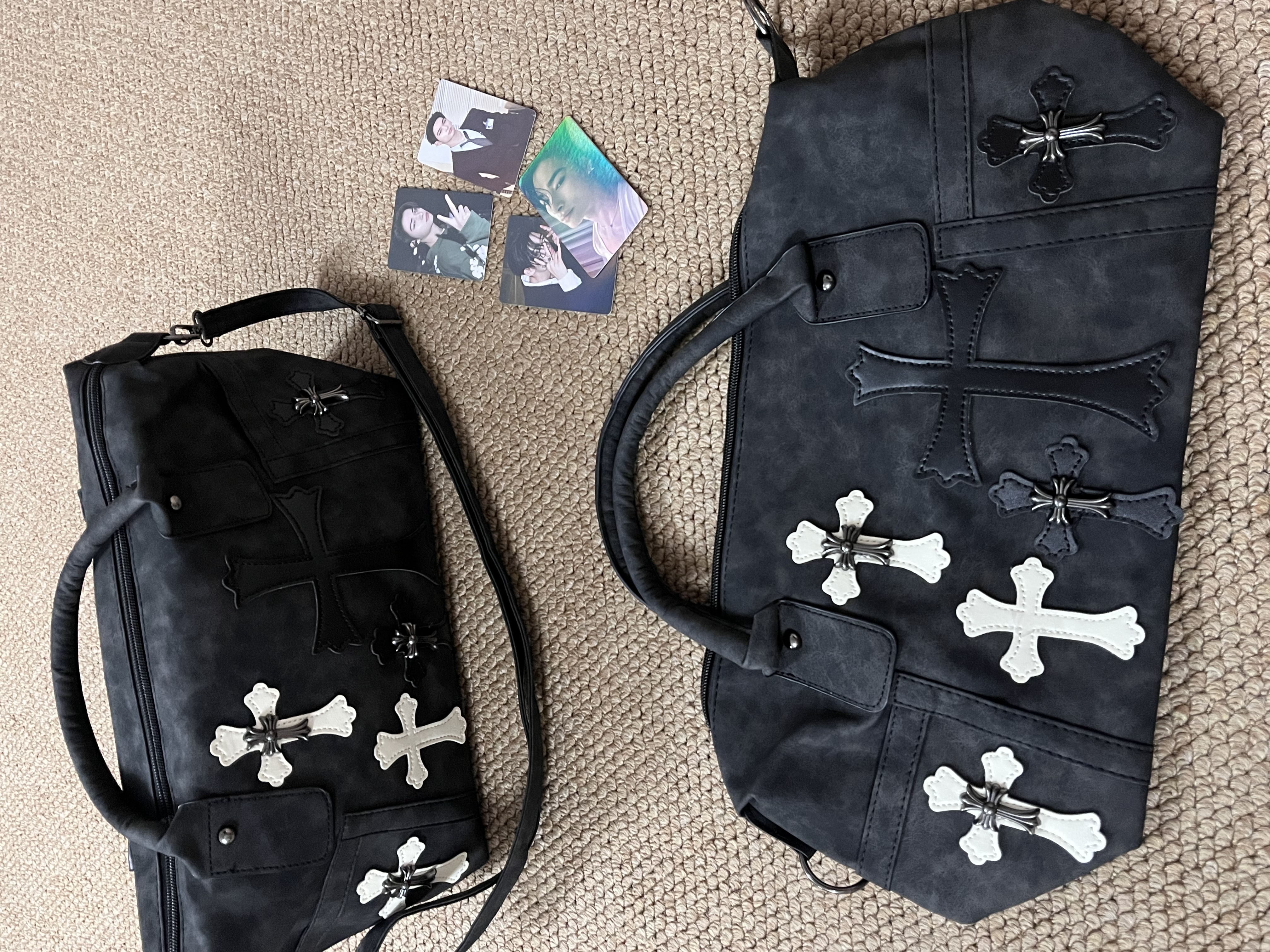 Enhypen NIKI inspired Black White Crossbody Bag 