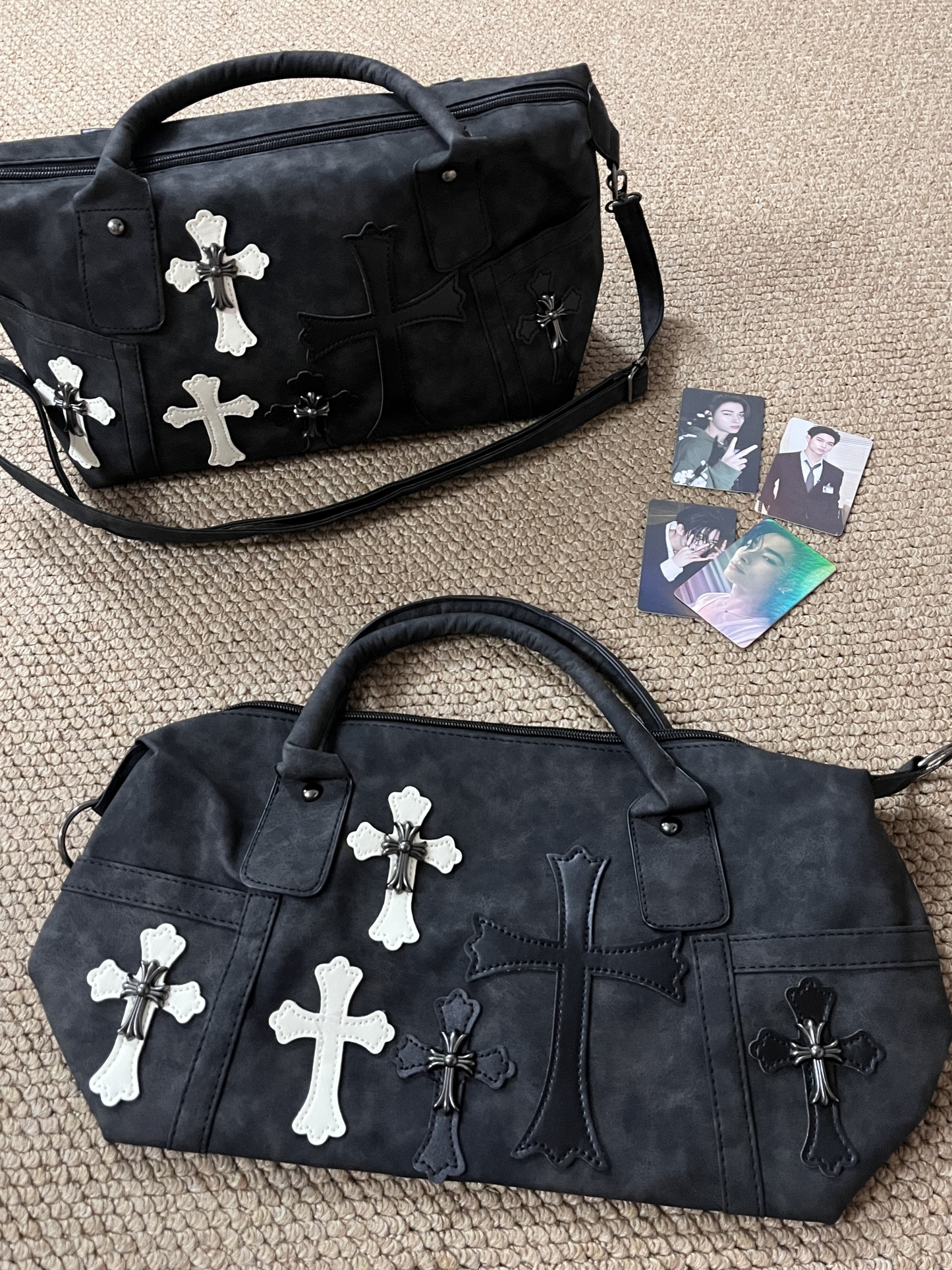 Enhypen NIKI inspired Black White Crossbody Bag 