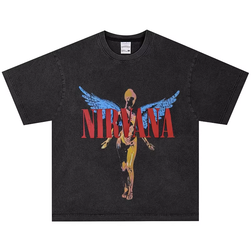 Stray Kids Hyunjin Inspired Nirvana In Utero Angelic T-Shirt-Straykids