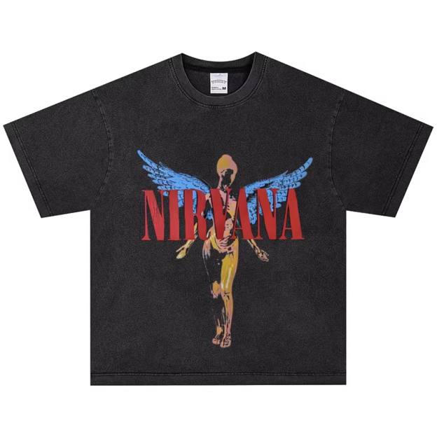 Stray Kids Hyunjin Inspired Nirvana In Utero Angelic T-Shirt-Straykids