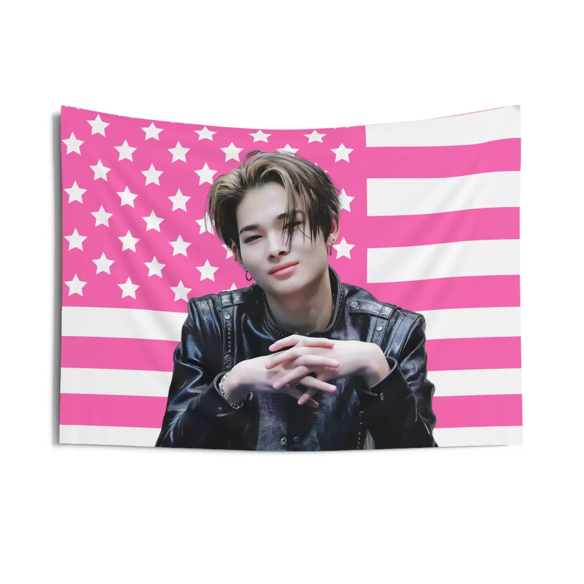 Enhypen NIKI Flag Tapestry- Kpop Wall Banner