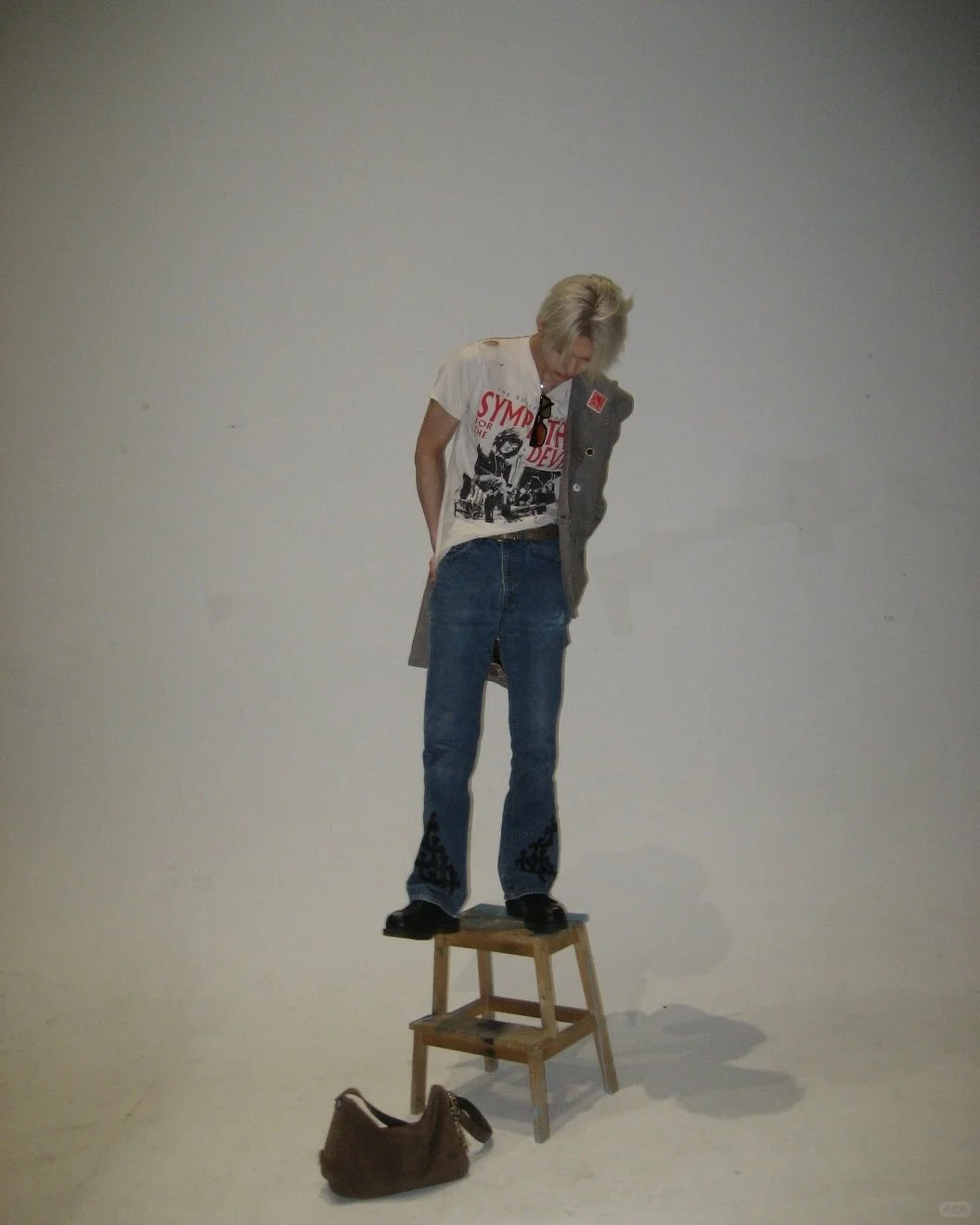 ENHYPEN Niki Insipired Sympathy For The Devil Graphic Tee