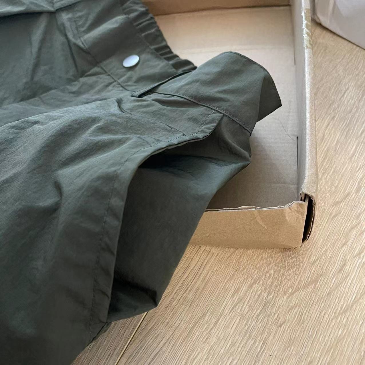 IVE Wonyoung&Lesserafim Chaewon Inspired Multi-Pocket Cargo Pants