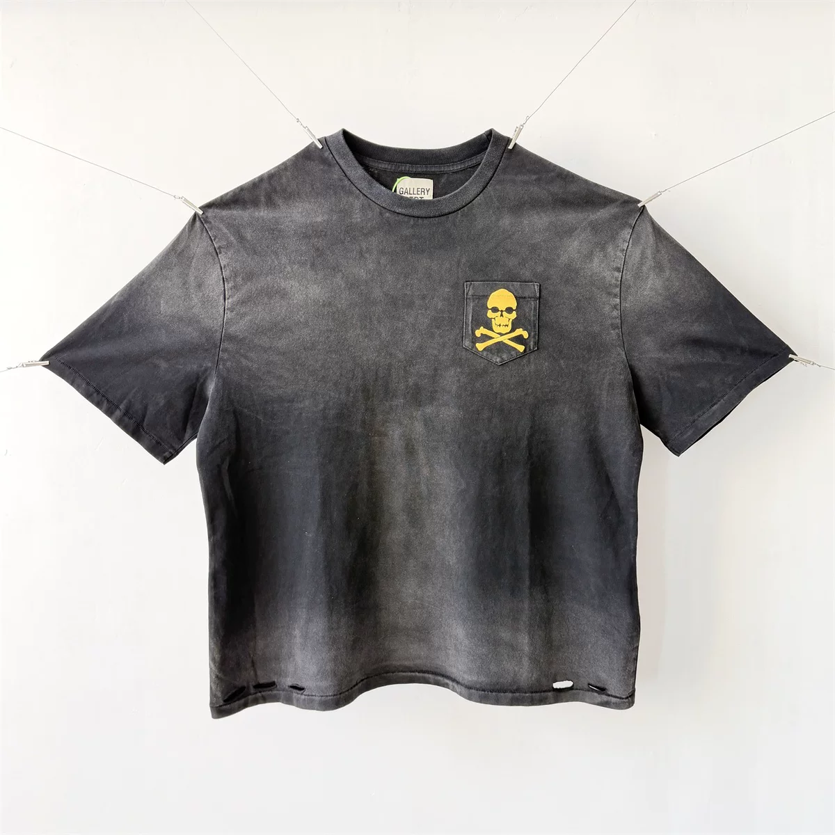 Enhypen Jungwon Inspired Distressed Skull Graphic T-Shirt