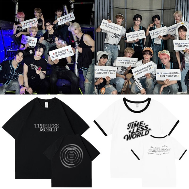 ZB1 TIMELESS World Tour Merch Inspired tshirt-ZEROBASEONE
