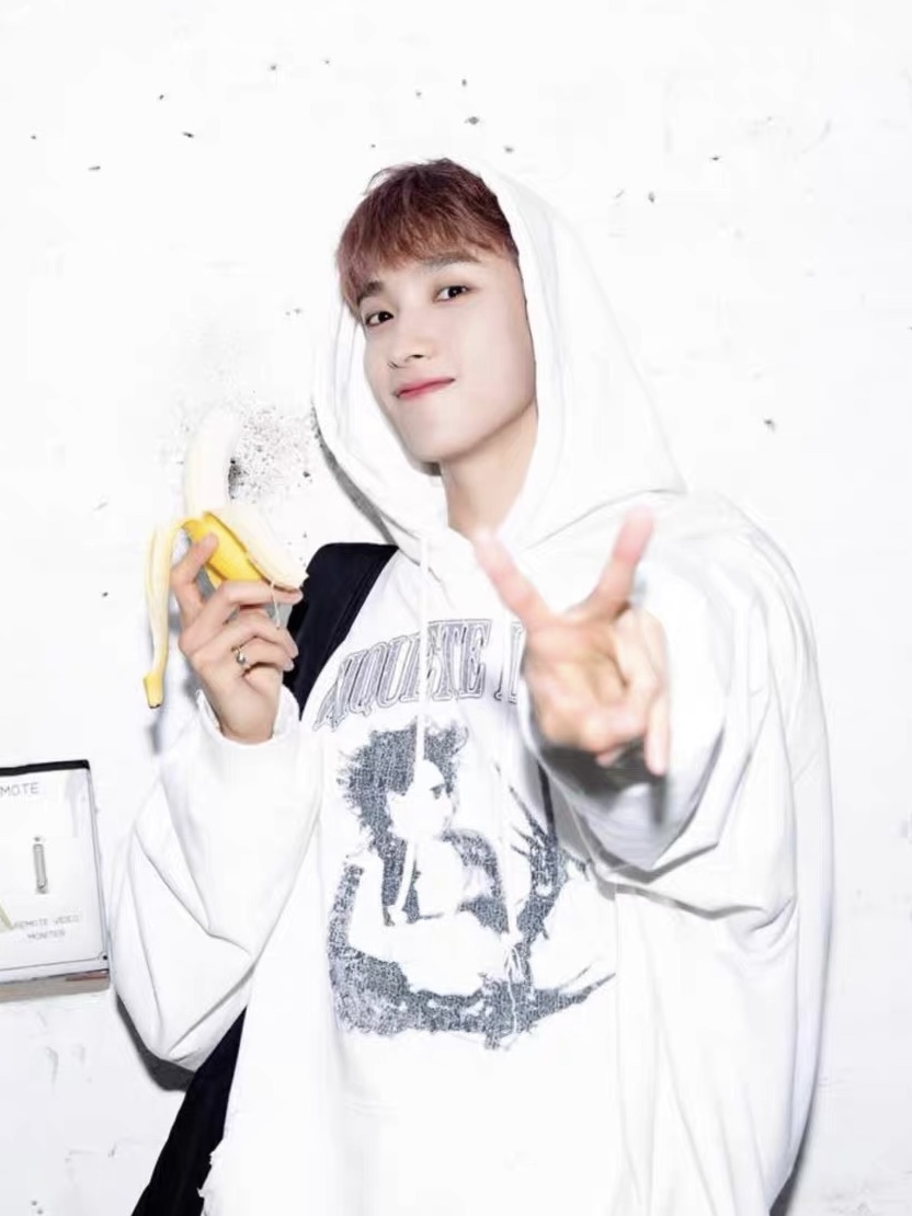 SEVENTEEN DK Inspired Graphic White Hoodie