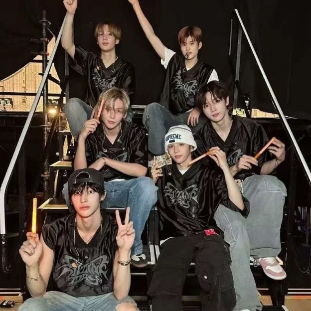 RIIZE Black Performance inspired custom jersey Tee