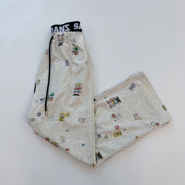 Blackpink Jennie Inspired Cartoon Printed Sweatpants