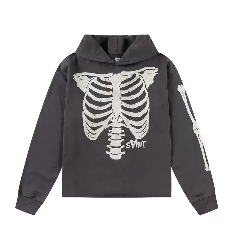 ENHYPEN Niki Inspired Skeleton Graphic Hoodie