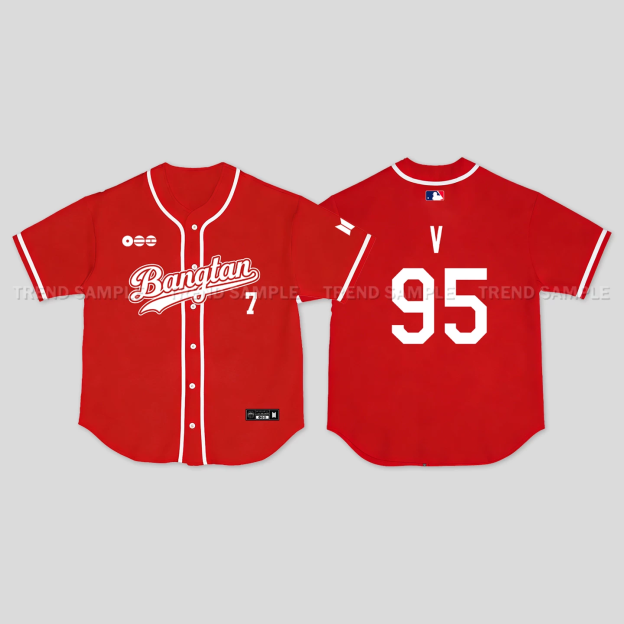 BTS ARIRANG World Tour Inspired Bangtan Baseball Jersey