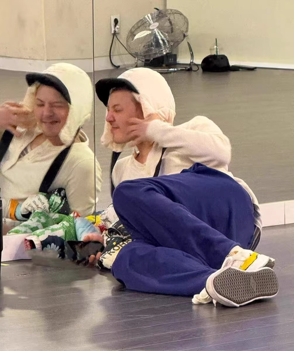 G-Dragon Inspired Panda Padding Balaclave