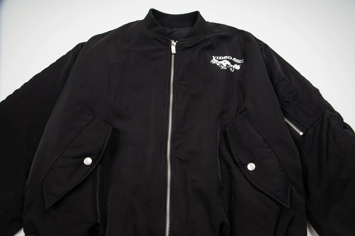 Enhypen Ni-ki Inspired ERD Style Video Graphic Bomber Jacket