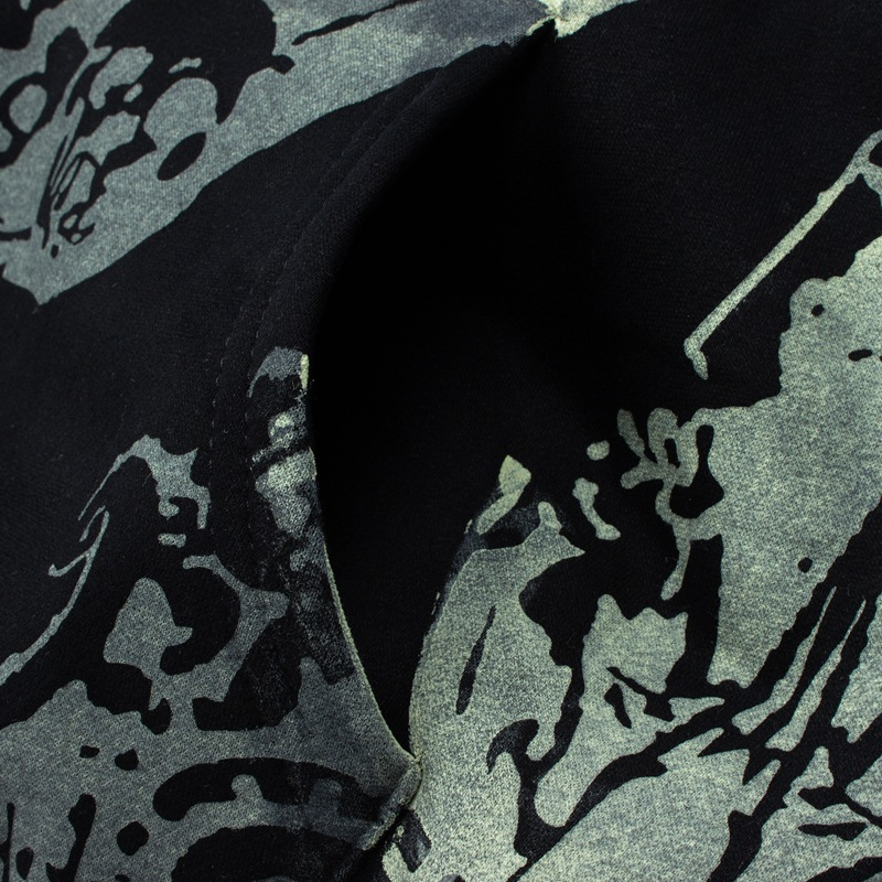 Aespaa Giselle Inspired Heart Devil Graffiti Printed Zip Up Hoodie