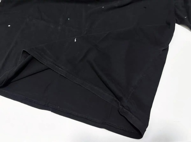 Distressed Washed Grey Keywords Inspired Short Sleeve T-shirt