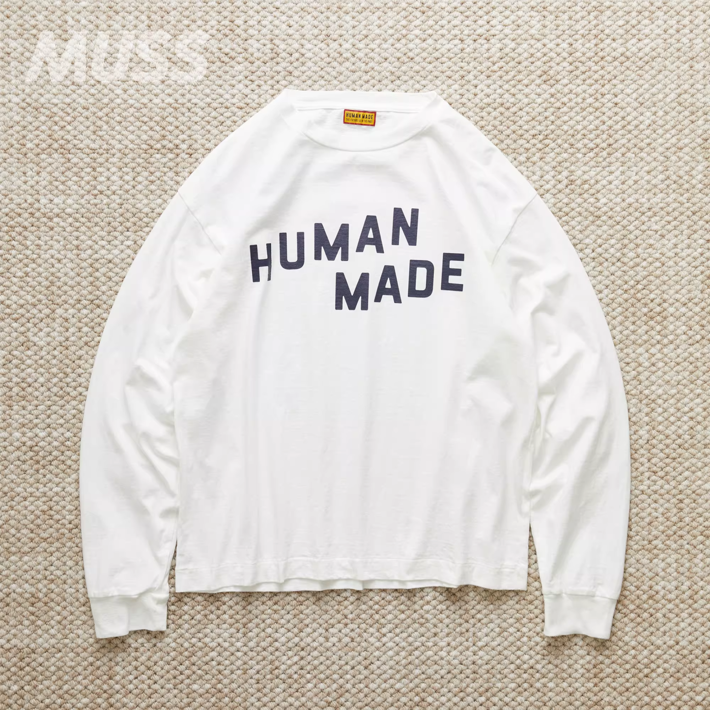 Enhypen Jungwon Inspired Human Made Logo Print Long Sleeve Tee