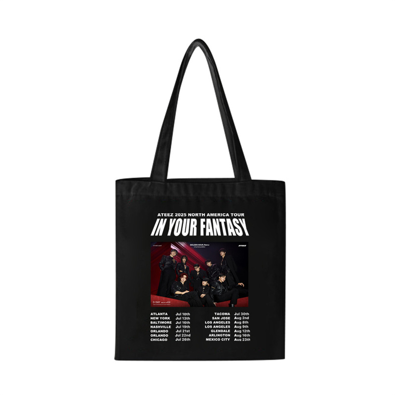 ATEEZ 2025 In Your Fantasy World Tour Merch Inspired Custom Tote Bag