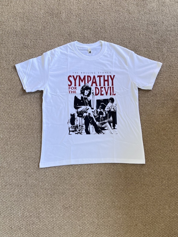ENHYPEN Niki Insipired Sympathy For The Devil Graphic Tee-NI-KI
