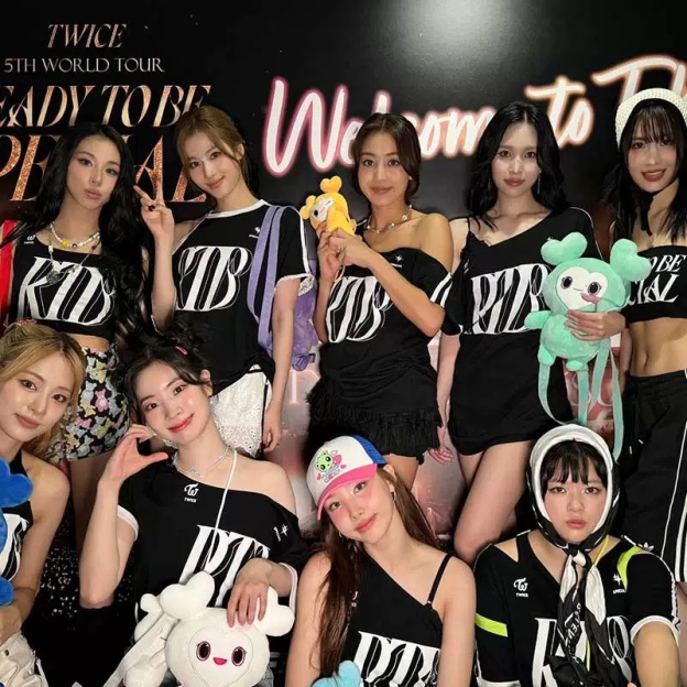 Twice Ready To Be special WORLD TOUR merch inspired tshirt